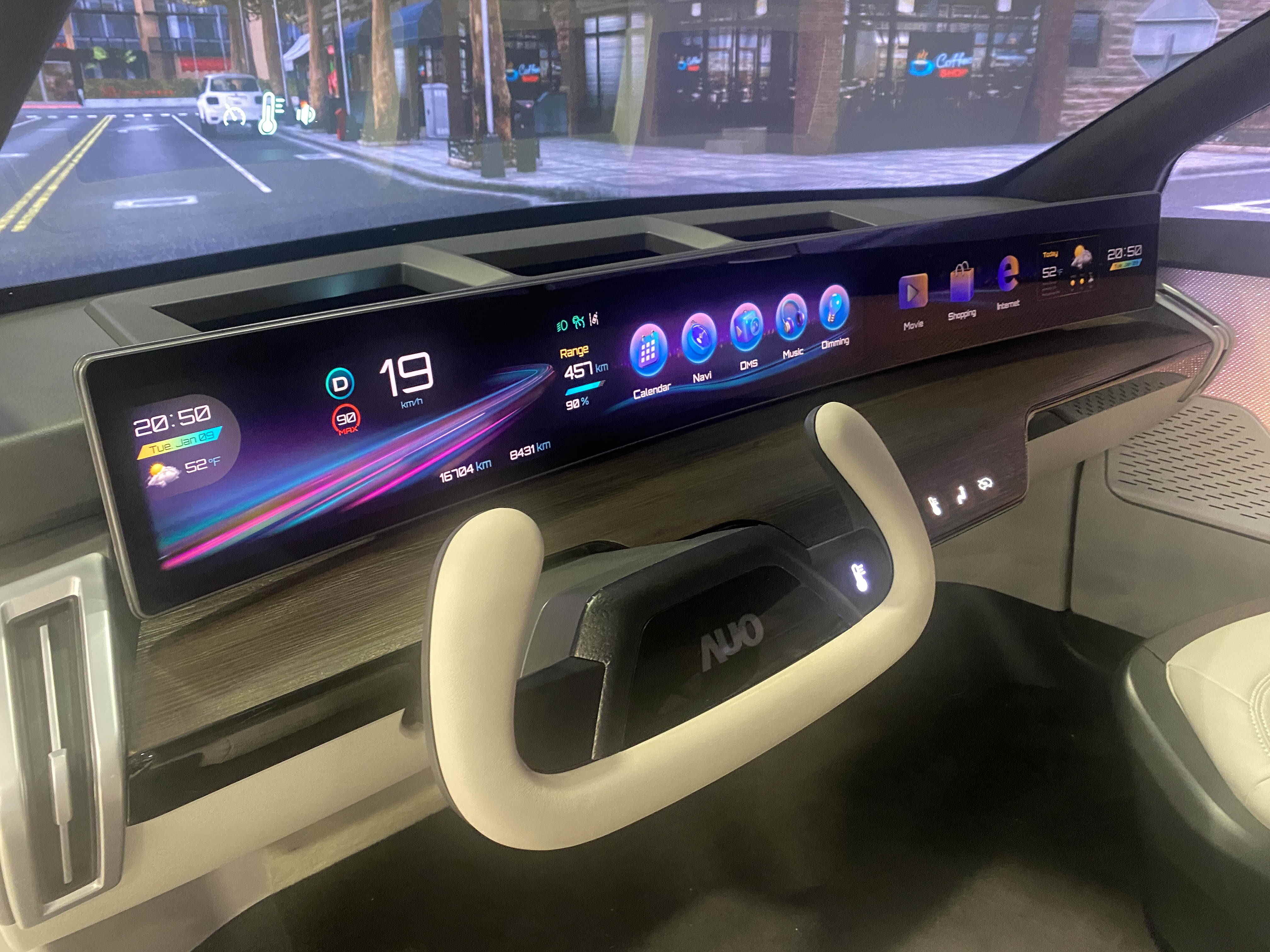 gcestudybuddy.netbines the Intuitive Steering Wheel Touch Control with the Immersive Panoramic HUD to provide a seamless and safe interface for drivers to access vehicle controls and information while keeping their focus on the road.